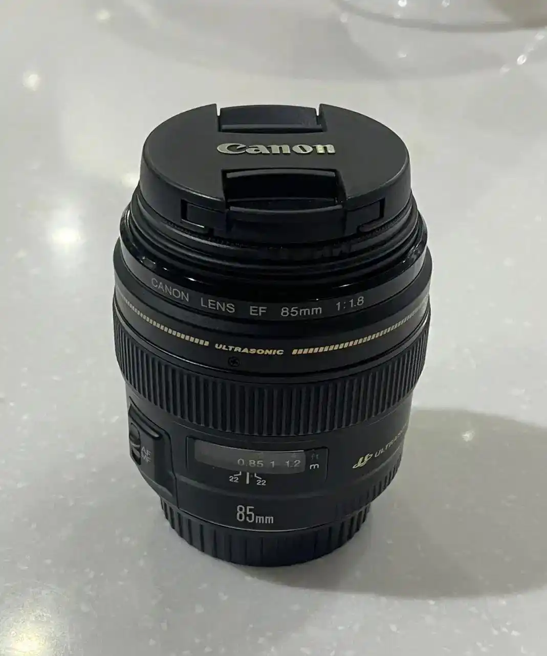 لنز کنون ef -85mm دست دو