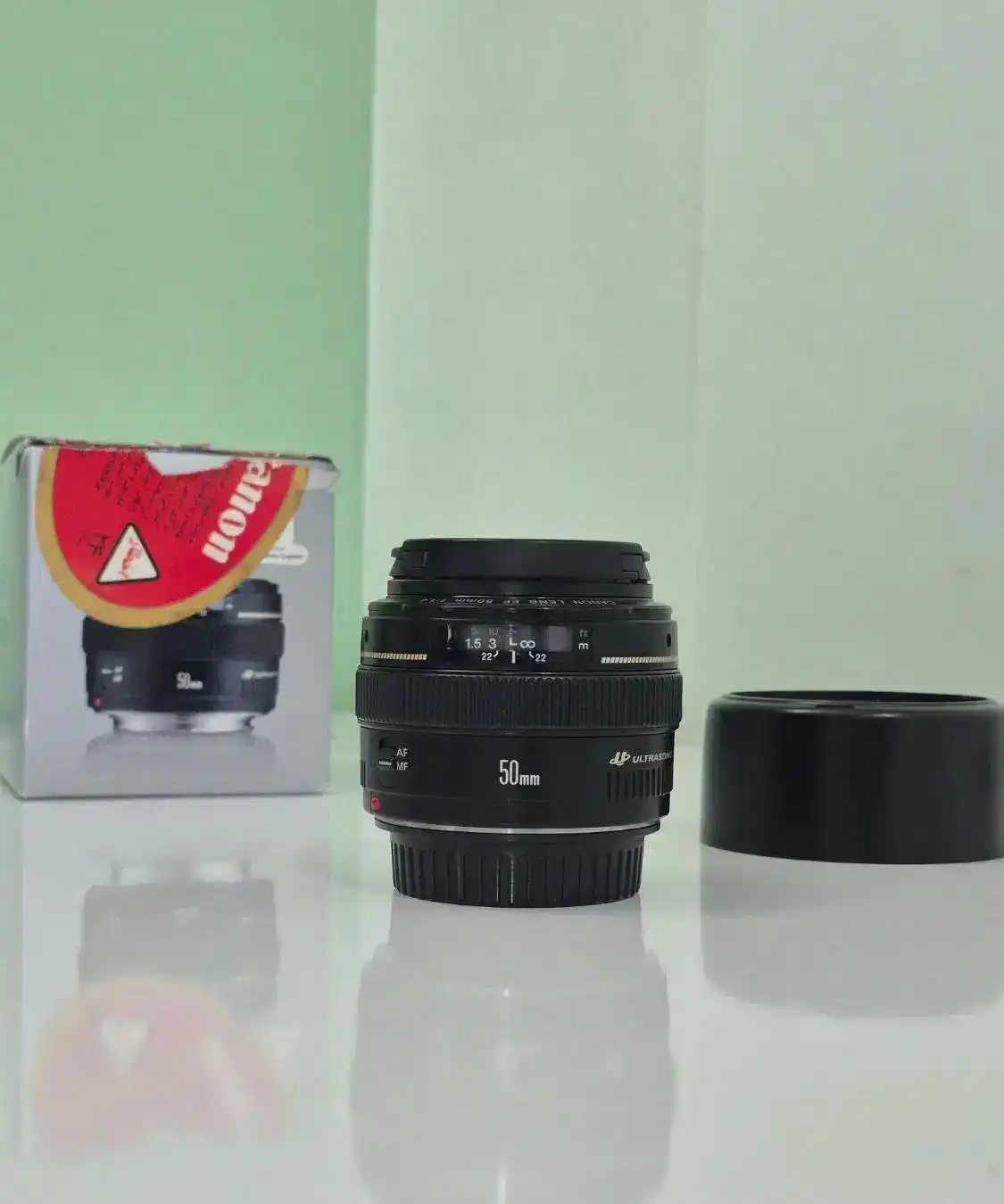 لنز Canon EF 50mm f/1.4 USM دست دو