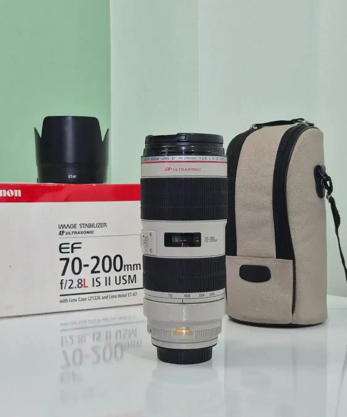 لنز Canon EF 70-200mm f/2.8L IS II USM دست دو