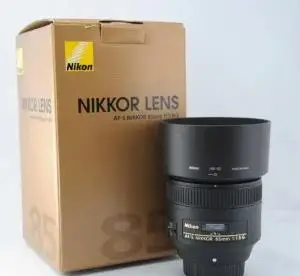 لنز دوربین نیکون 85 mm سری D اف ۱.۸ دست دوم