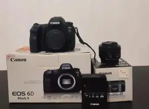 دوربین حرفه ای کانن | Canon 6D Mark II دست دوم