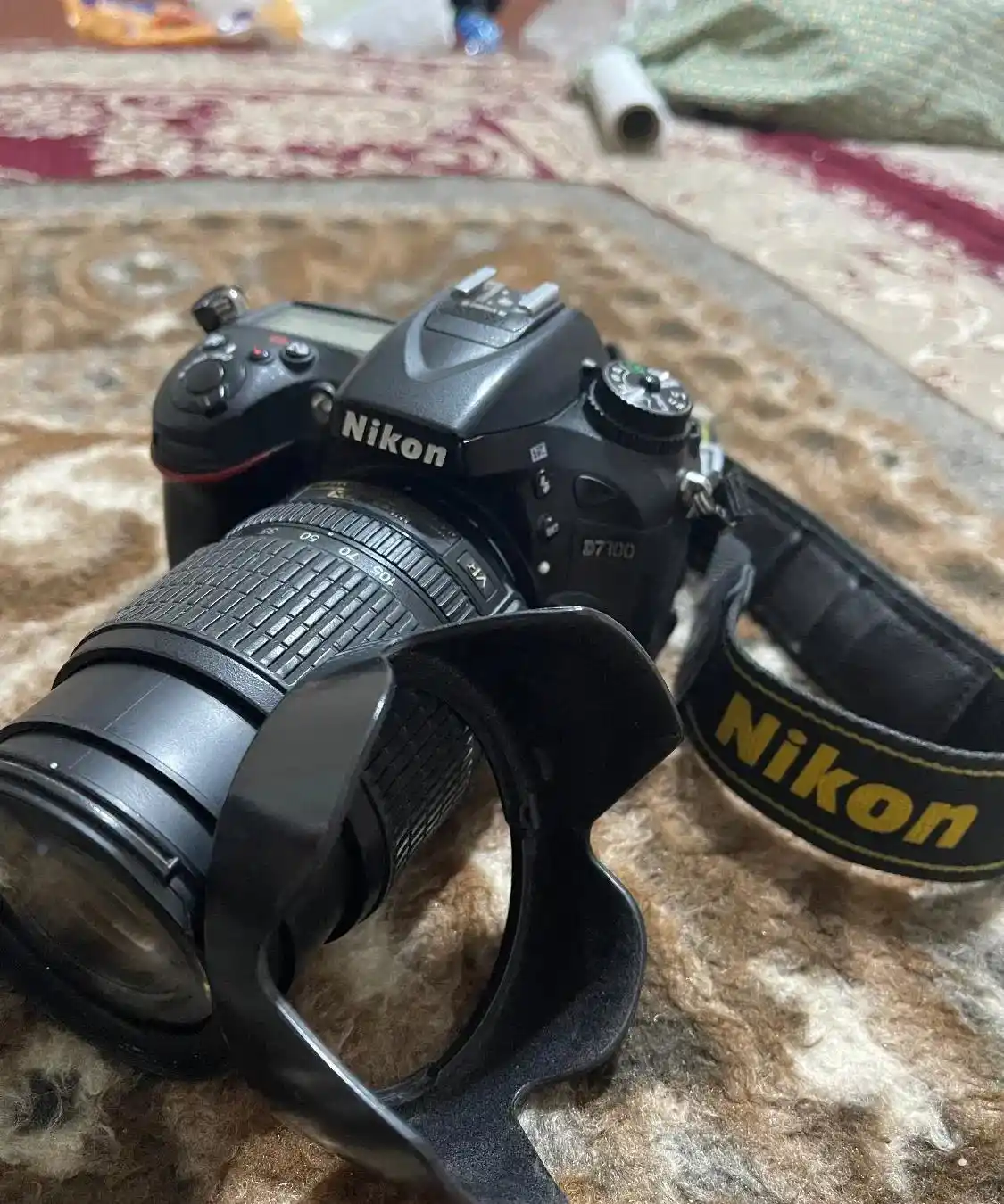 دوربین نیکون d7100 دست دو
