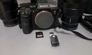 دو دوربین سونی a7r3 Sony a7Riii+معاوضه و انواع لنز دست دوم