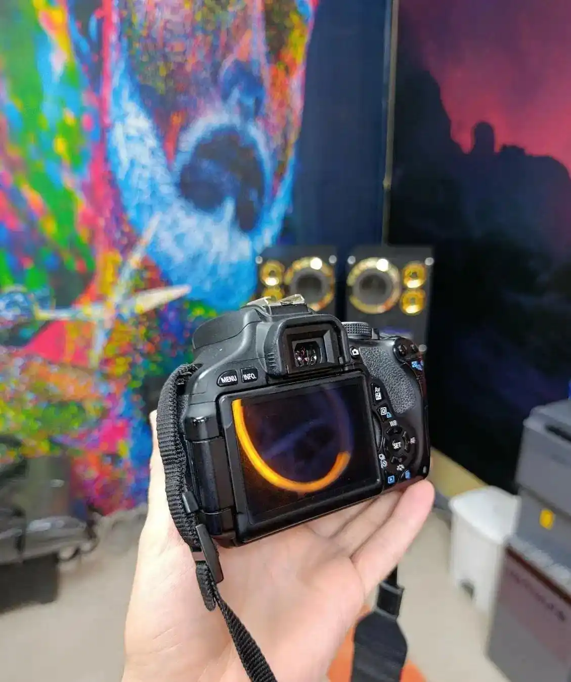 دوربین کنن600d canon دست دو