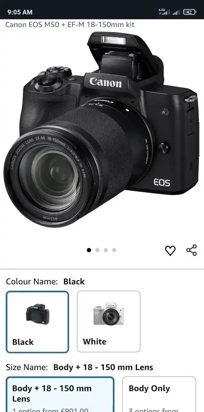 کنون ام پنجاه مارک دو دست دو