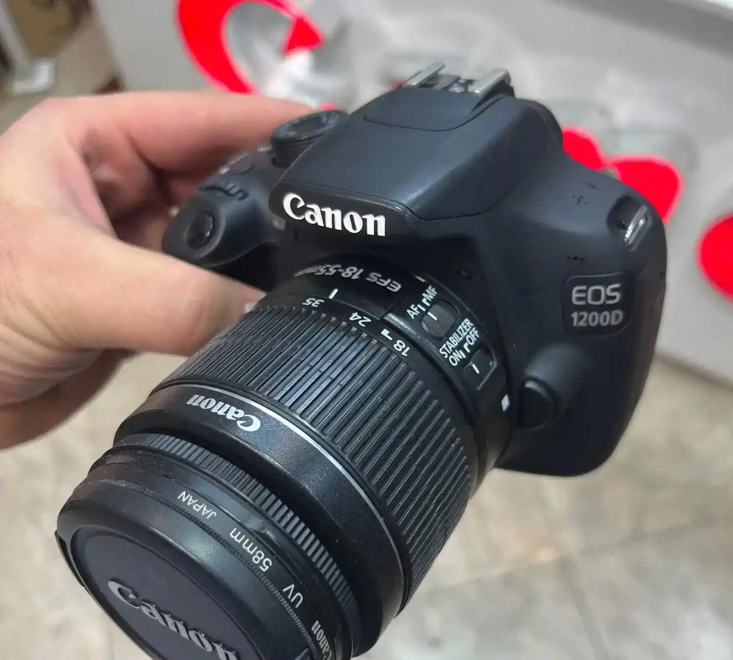 کنون ۱۲۰۰d بسیار تمیز دست دو