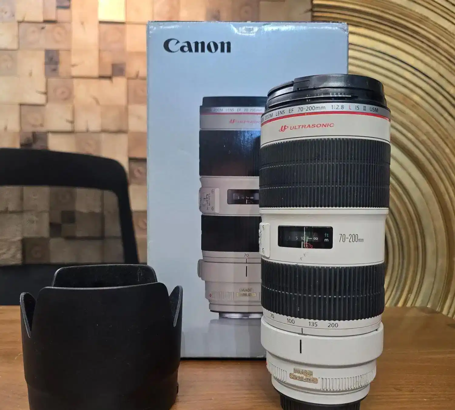 لنز کانن EF 70-200mm F2.8 L ISII دست دو