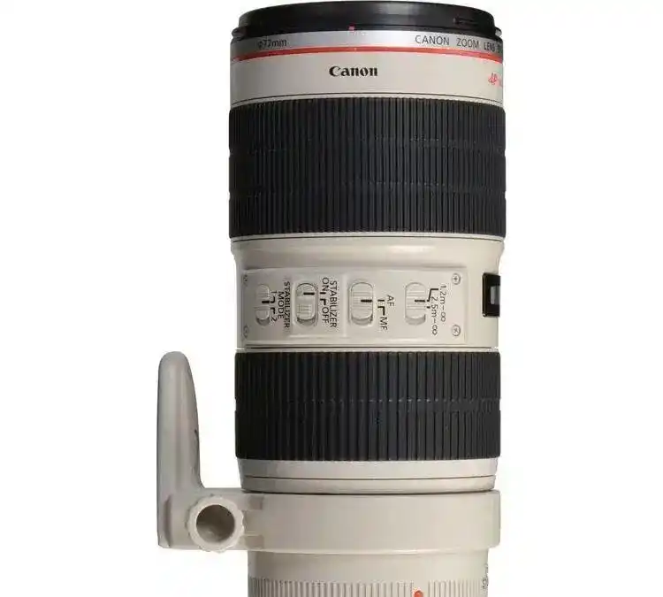 لنز دوربین کانن 200-70  USM F2. 8 L دست دو