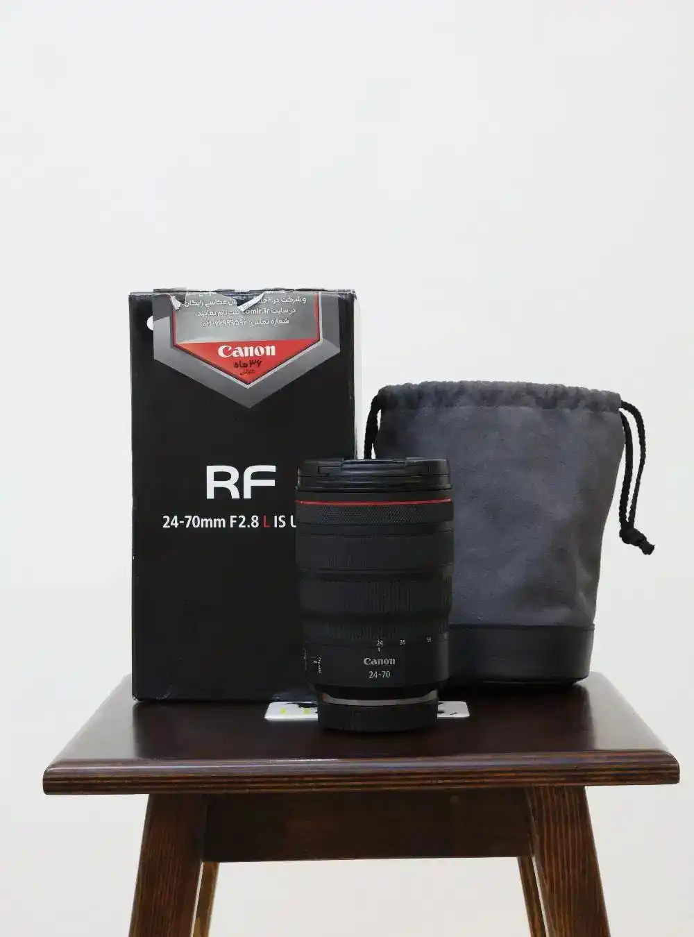 لنز Rf 24-70 F2.8 L IS USM دست دو