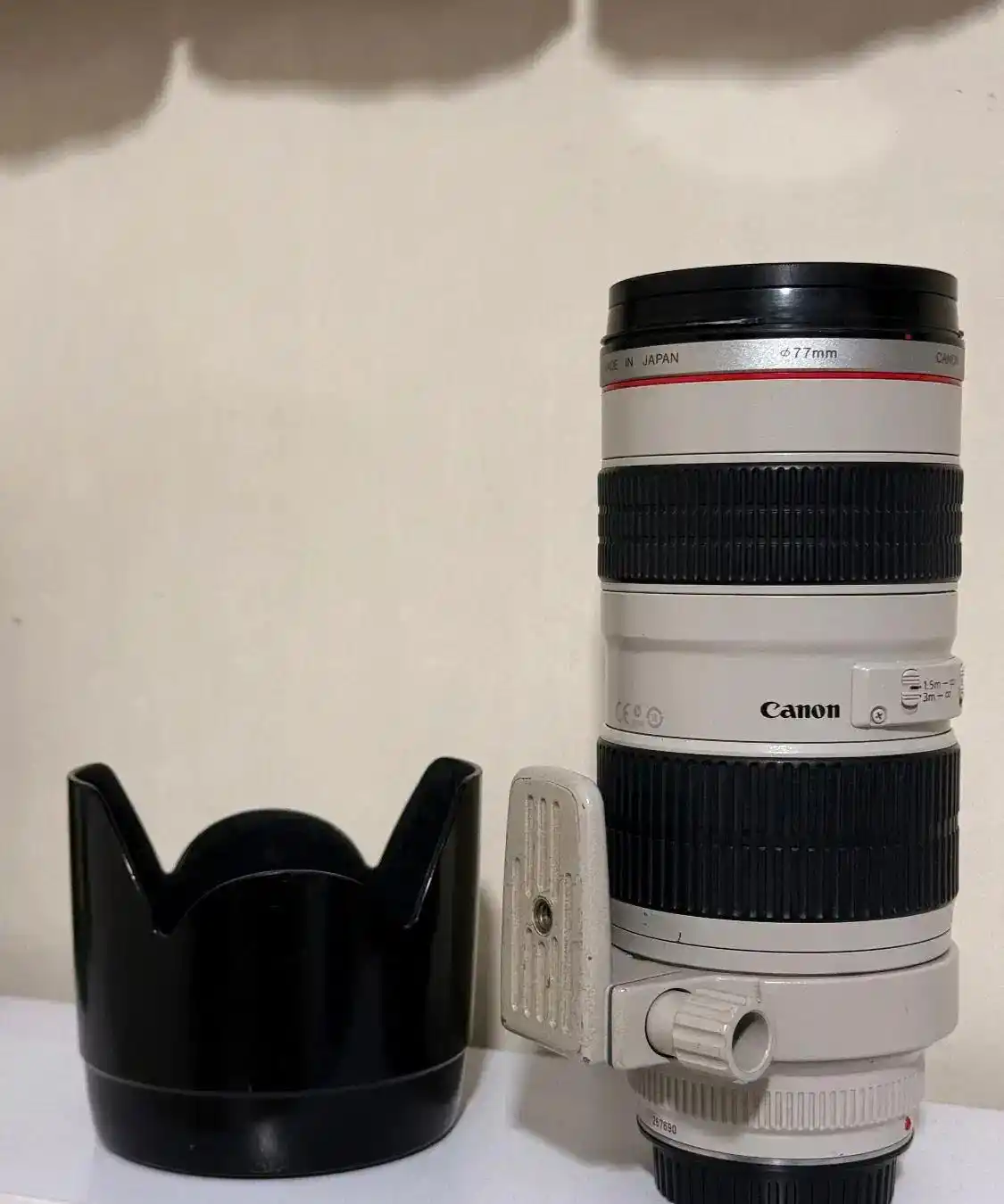 لنز ۷۰.۲۰۰ کنون دست دو