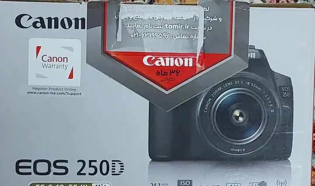 دوربین عکاسی کنون حرفه ای دست دو