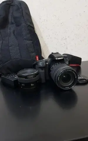 دوربین 70D +50m f1.8 دست دوم