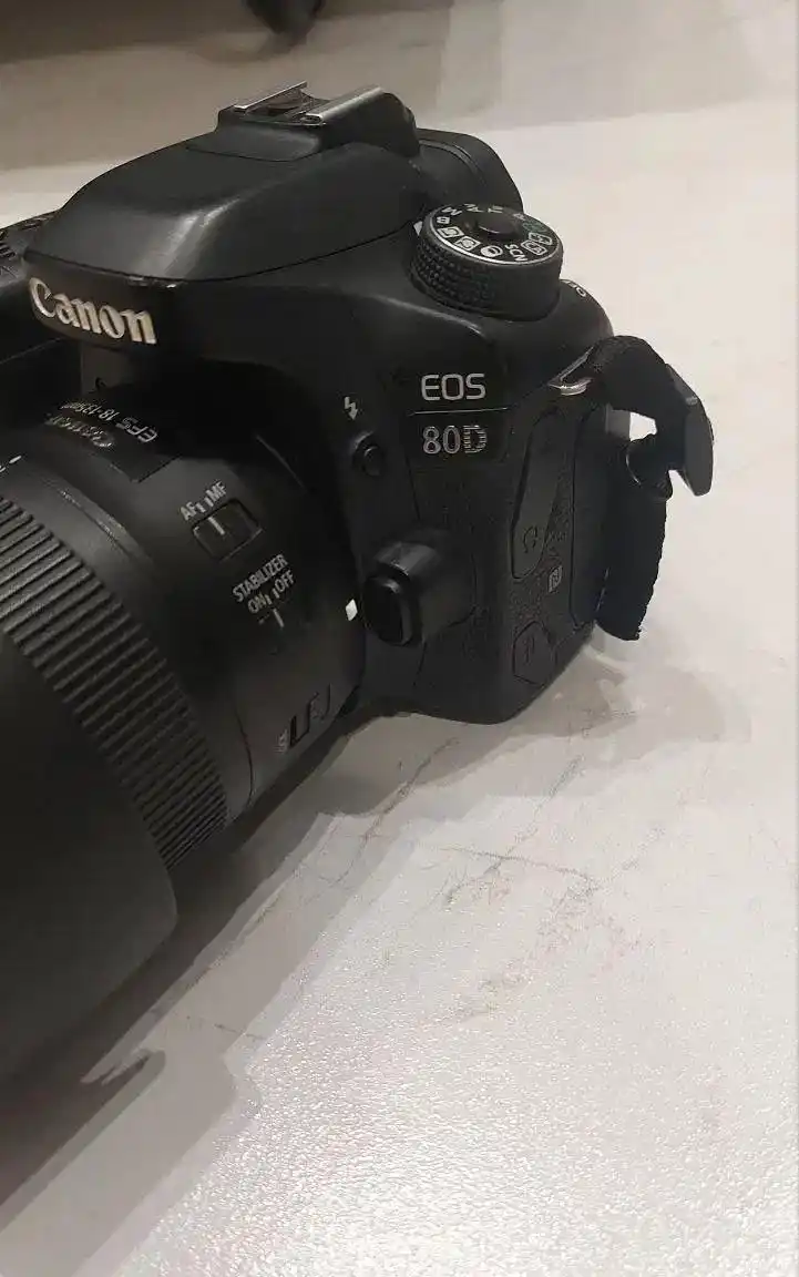 دوربین کنون 80d دست دو