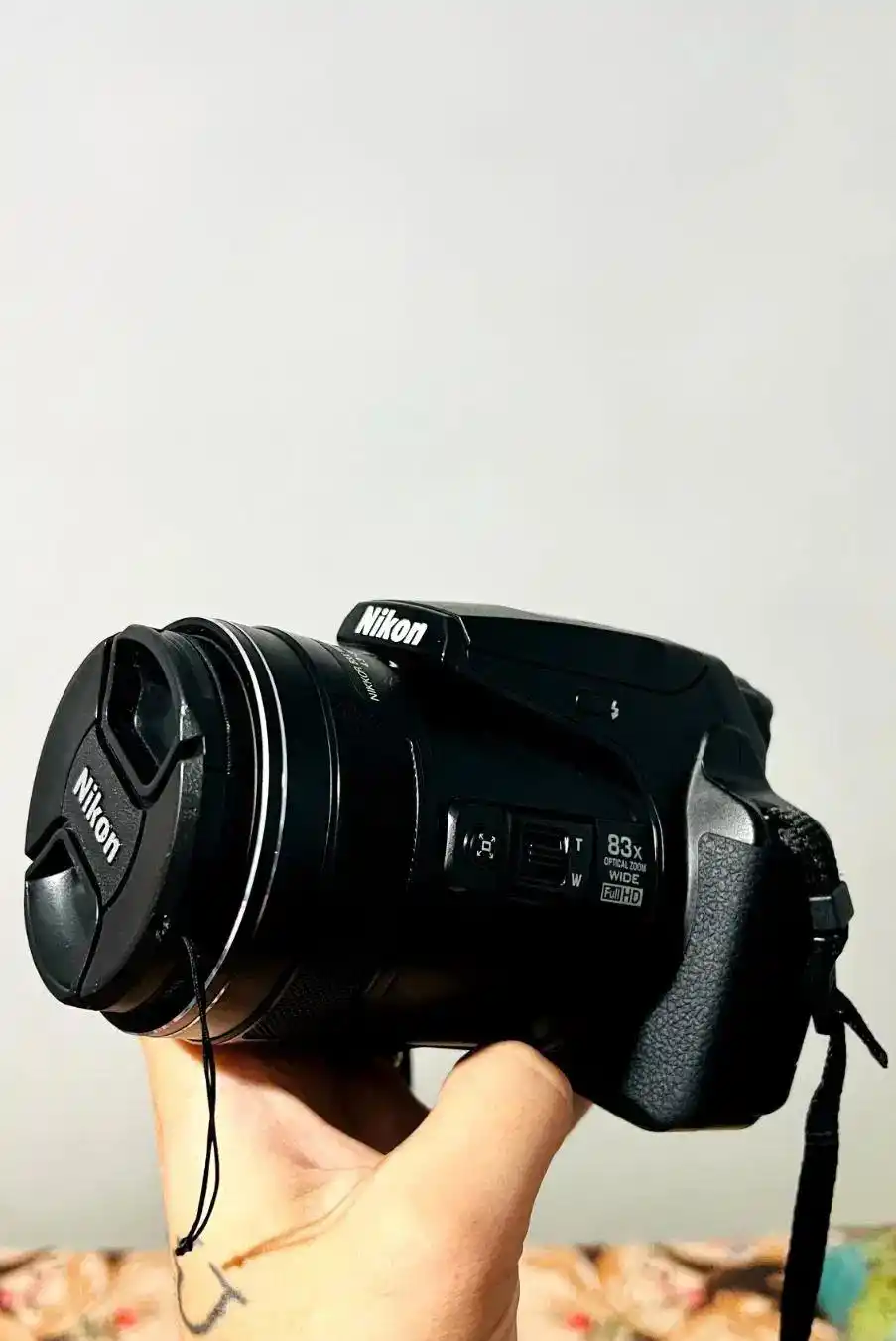 nikon coolpix p900 دست دو