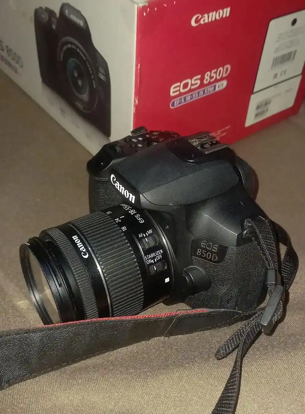 دوربین850dکنون دست دو