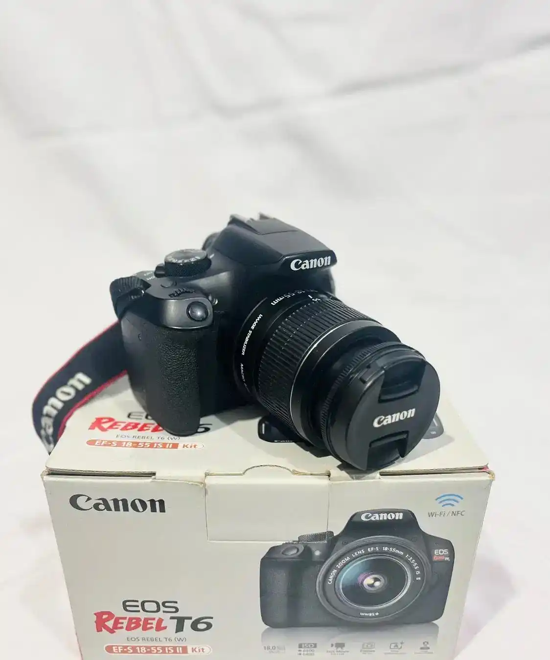 دوربین Canon 1300D + لنز 18-55 دست دو
