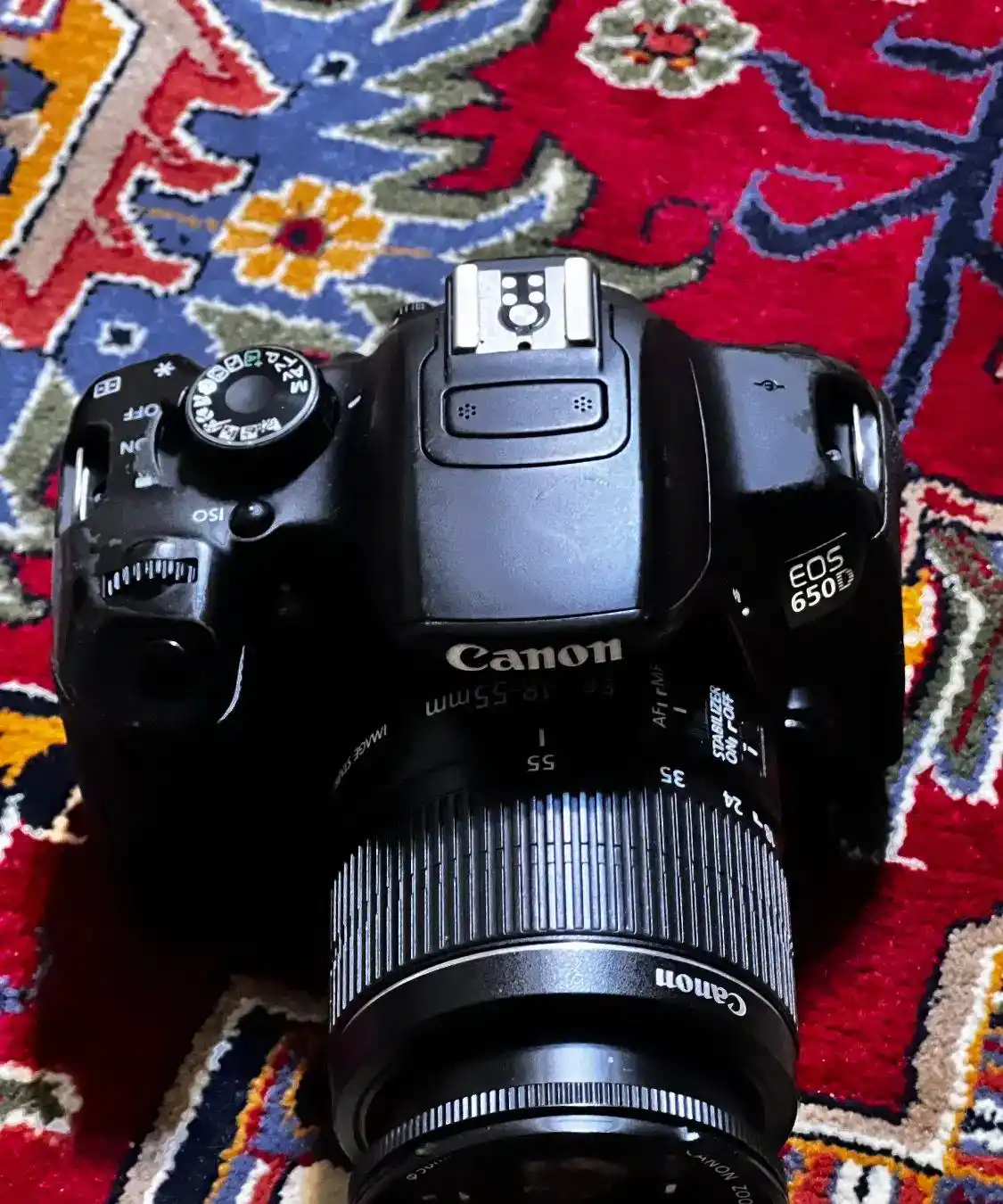 دوربین کانن۶۵۰d دست دو