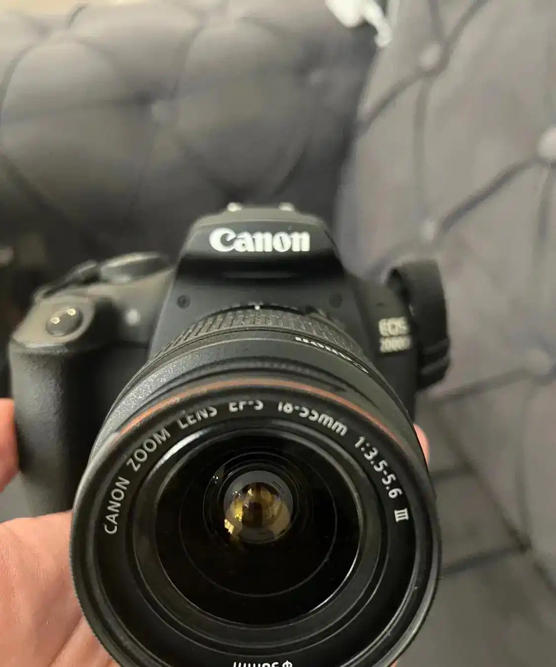 دوربین عکاسی canon2000d دست دو