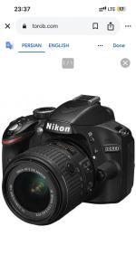 دوربین نیکون D3200 بدنه دست دوم