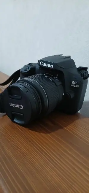 دوربین عکاسی کانن دست دوم Canon EOS 4000D+18-55mm (5K شات) دست دوم