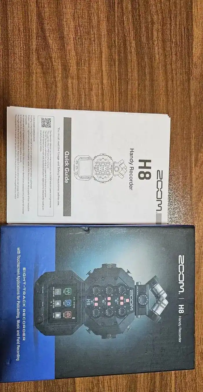 میکروفون رکوردر زوم اچ ۸ H8 Zoom H8 دست دو