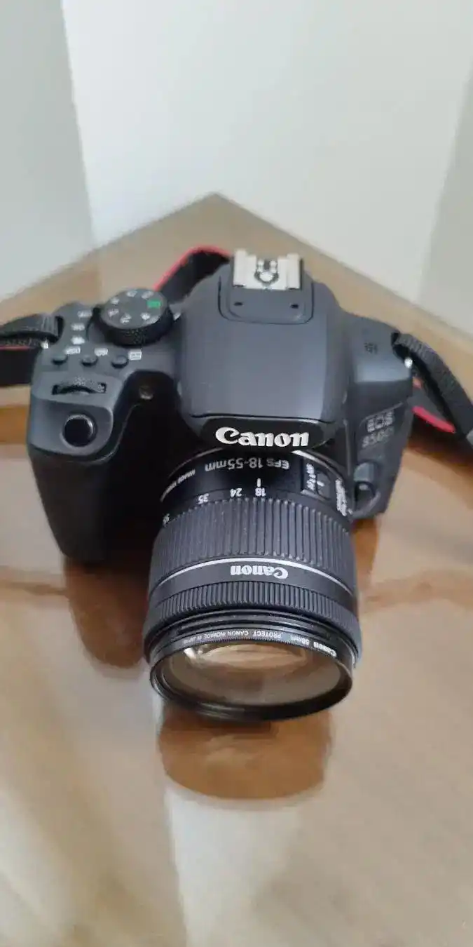 دوربین دیجیتال کانن مدل 850D EOS به همراه لنز 1855 دست دو