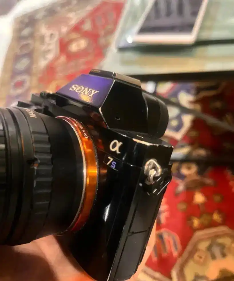 دوربینsony a7s دست دو