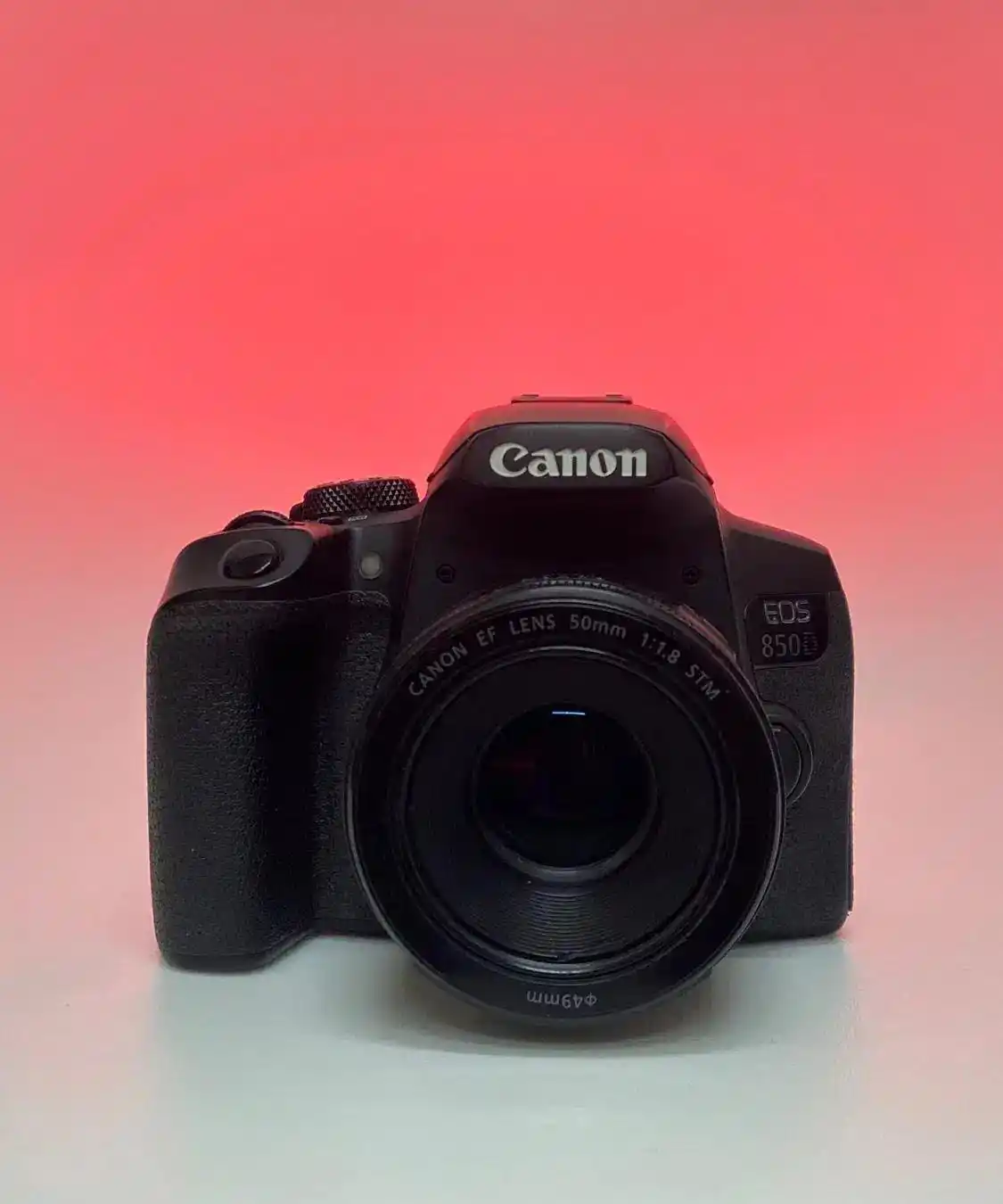 دوربین 850D با دوتا لنز تمیز و کم کارکرد دست دو