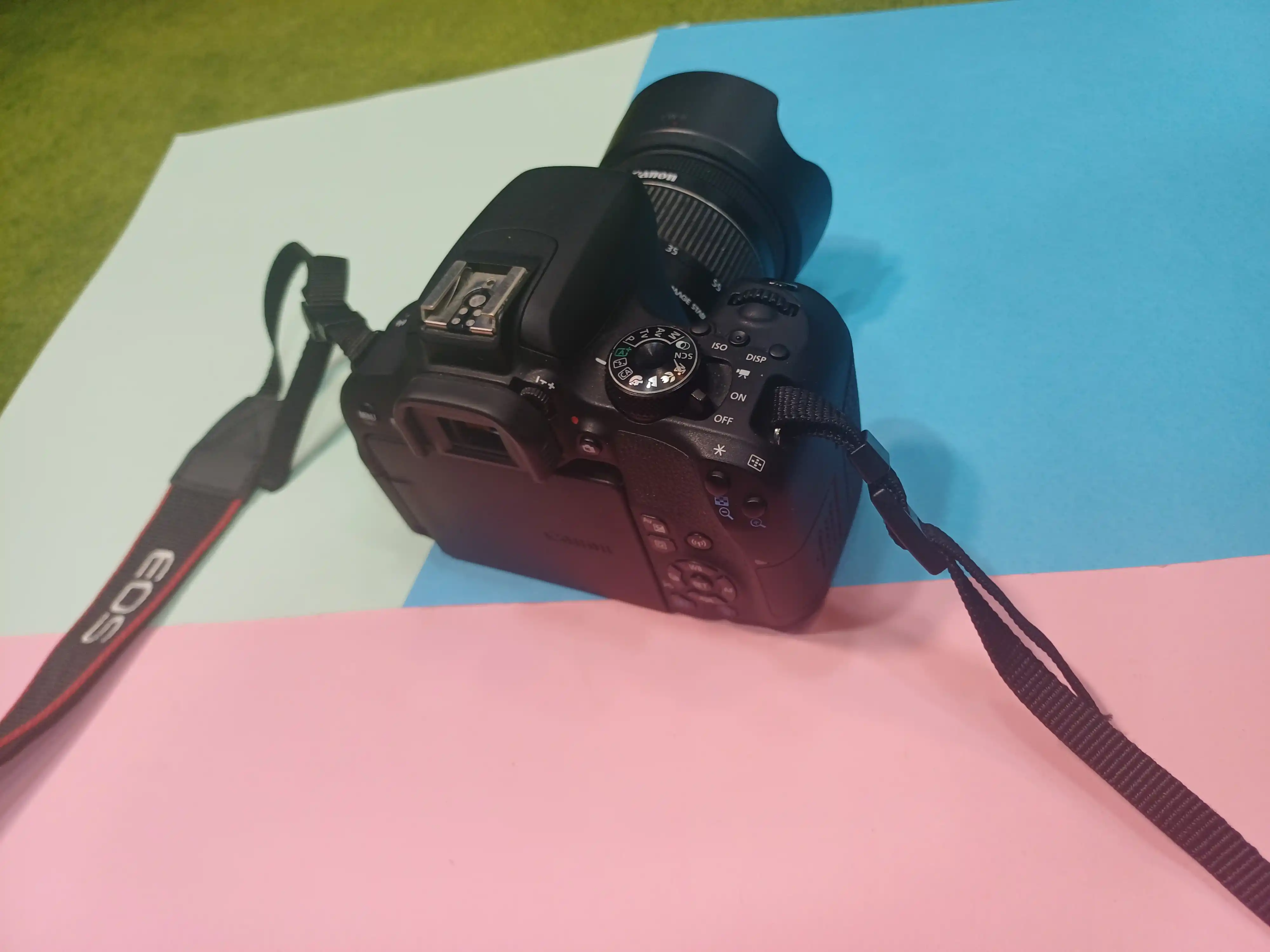 دوربین عکاسی Canon 800d با لنز 18-55 دست دو