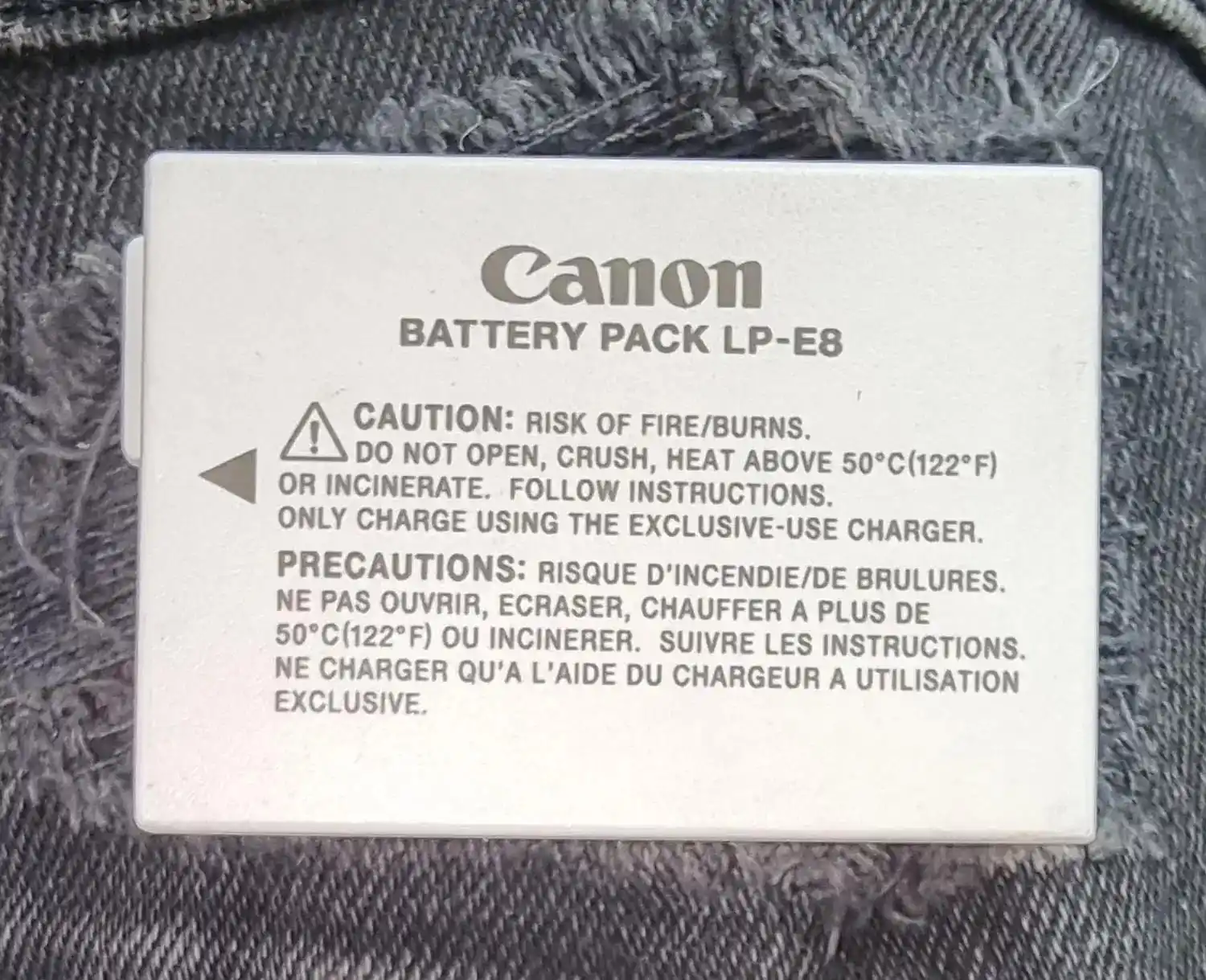 باطری دوربین عکاسی کنون مدل 750 D دست دو