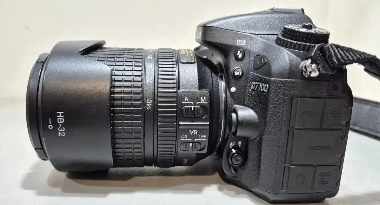 دوربین نیکون Nikon D7100 با لنز 18-140 دست دو