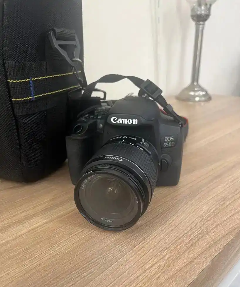 دوربین کانن 850D و ۲ لنز دست دو