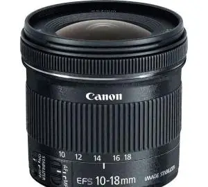 لنز کانن  EFS 10-18  IS STM دست دوم