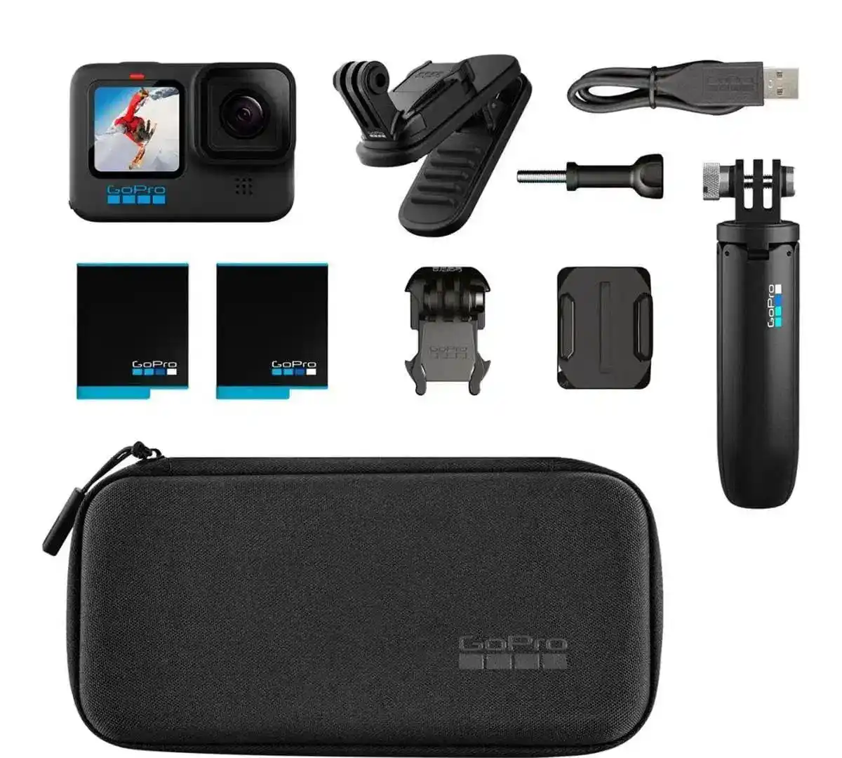 دوربین گوپرو 10 GoPro HERO10 Black (استفاده نشده) دست دو