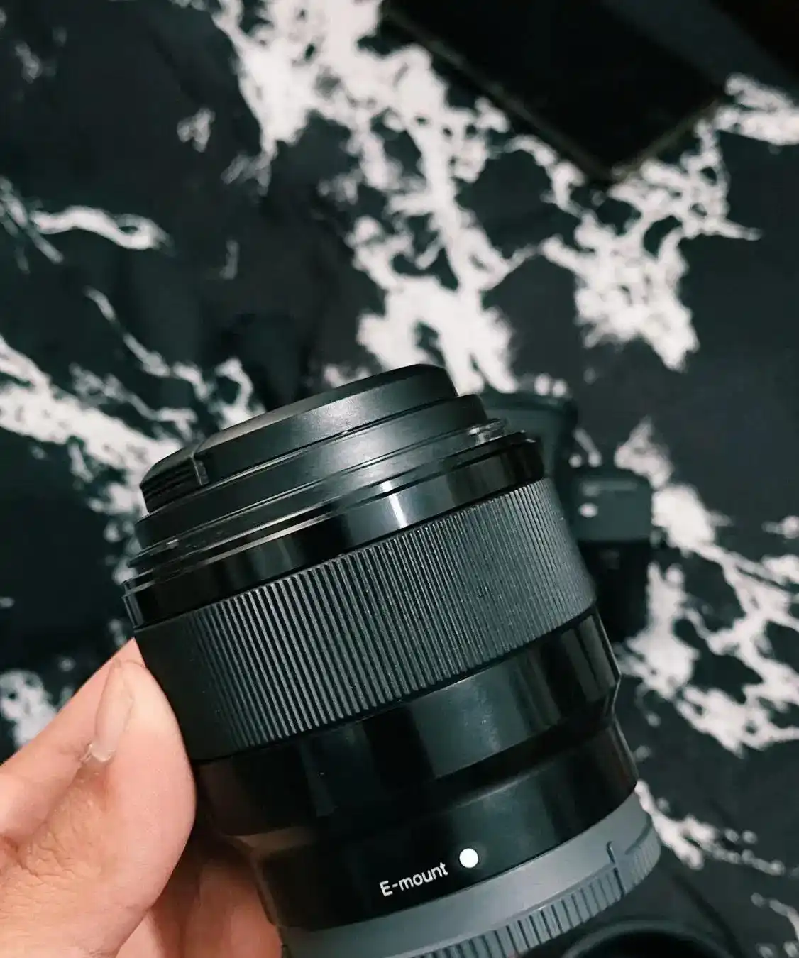 لنز سونی 50mm sony دست دو