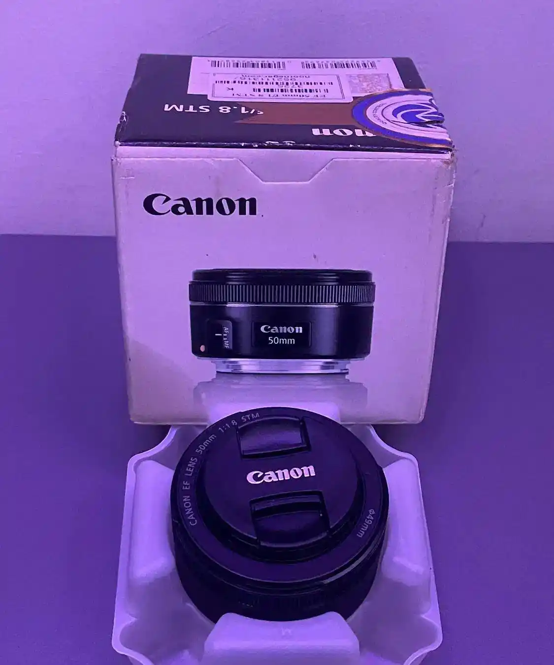 لنز کنون 50mm دست دو