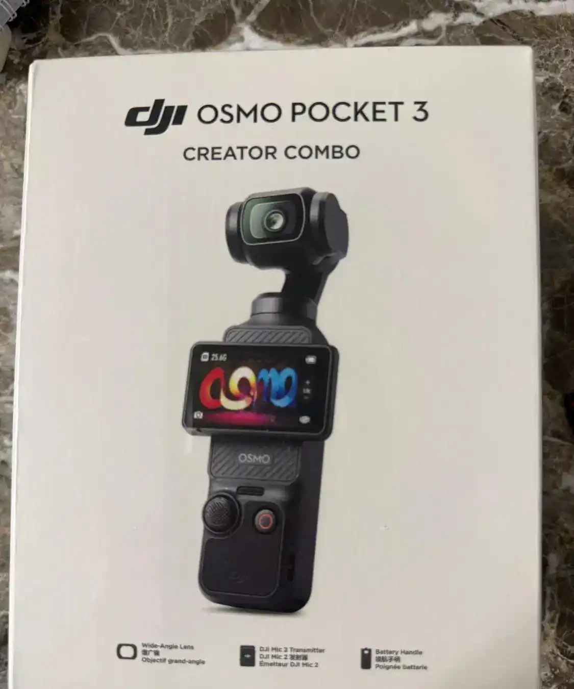 دوربین osmo pocket 3 creator combo دست دو