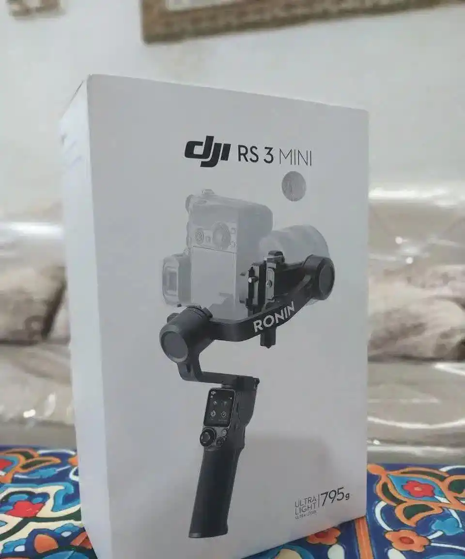 گیمبال dji rs3 mini دست دو