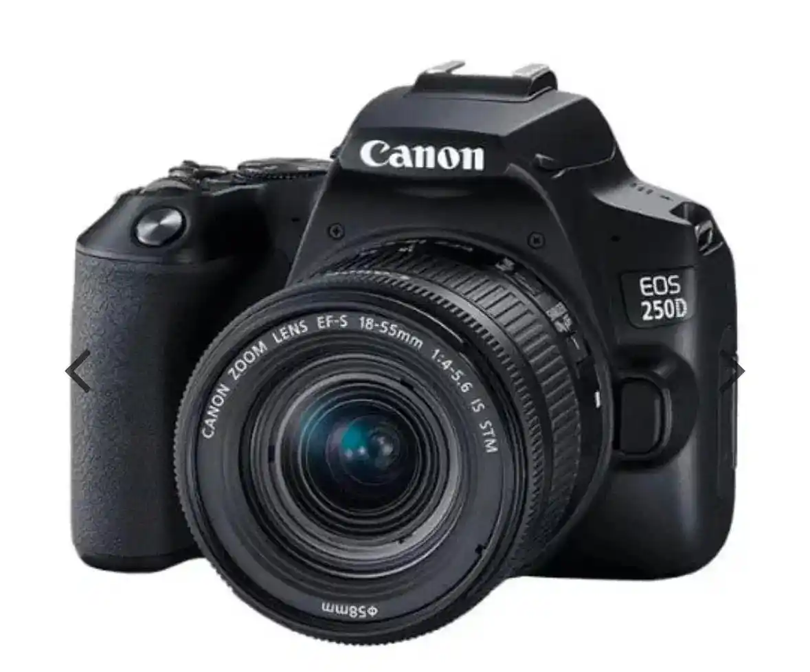 دوربین عکاسی canon250d دست دو
