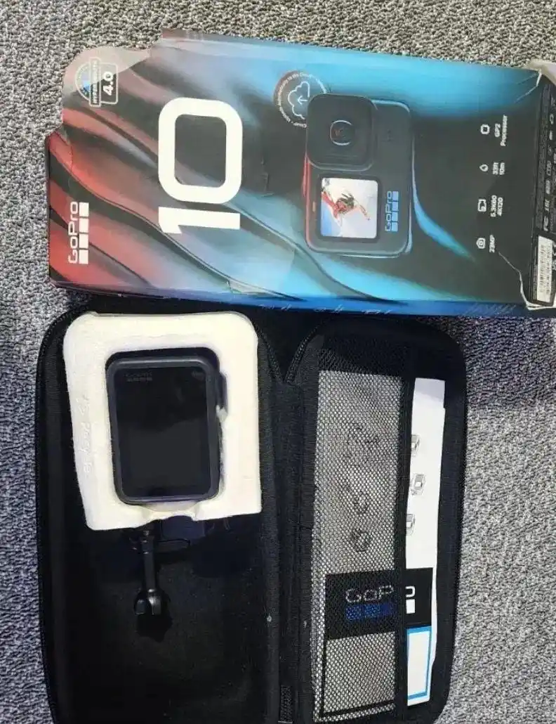 فروش گوپرو10 Gopro hero+کیس ضد آب+معاوضه دست دو