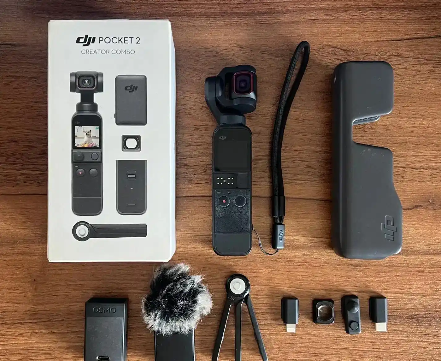Dji osmo pocket 2 دوربین حرفه ای دست دو