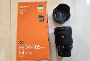 لنز سونی ۲۴-۱۰۵ sony 24-105 G master دست دوم
