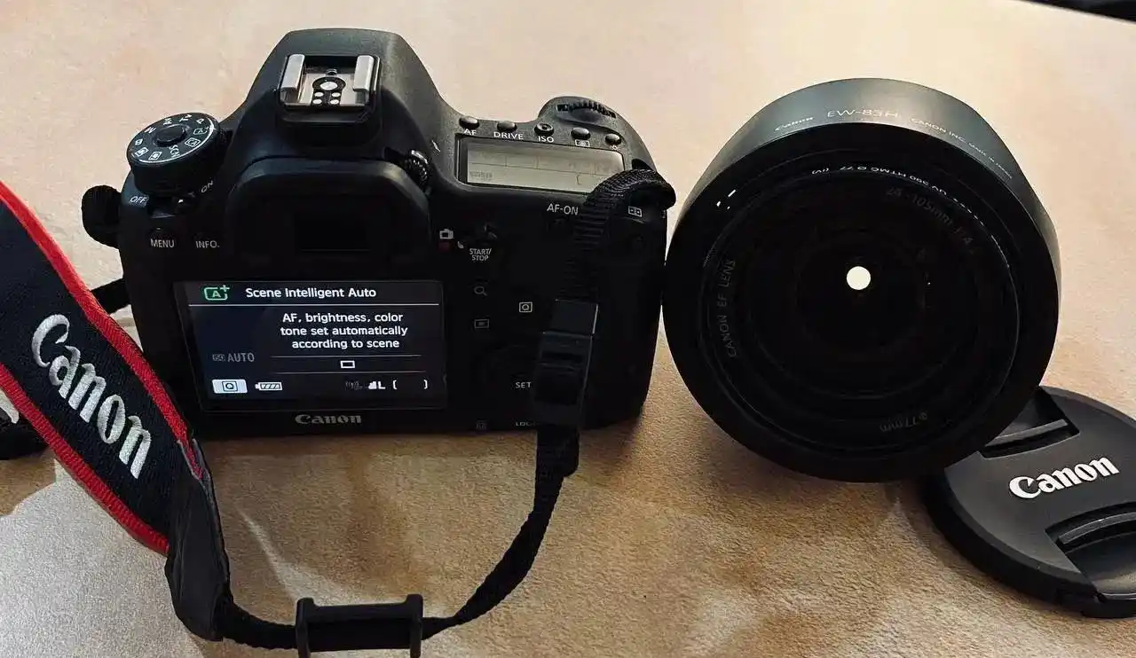پکیج کامل Canon 6D +  Canon EF 24-105mm f/4L IS US دست دو