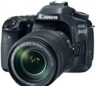 دوربین کنون 80d درحد صفر دست دو