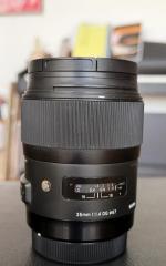 لنز سیگما 35mm f/1.4 DG HSM Art برای کانن دست دوم