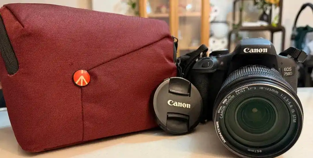 دوربین عکاسی Canon 750D لنز ۱۸-۱۳۵ دست دو