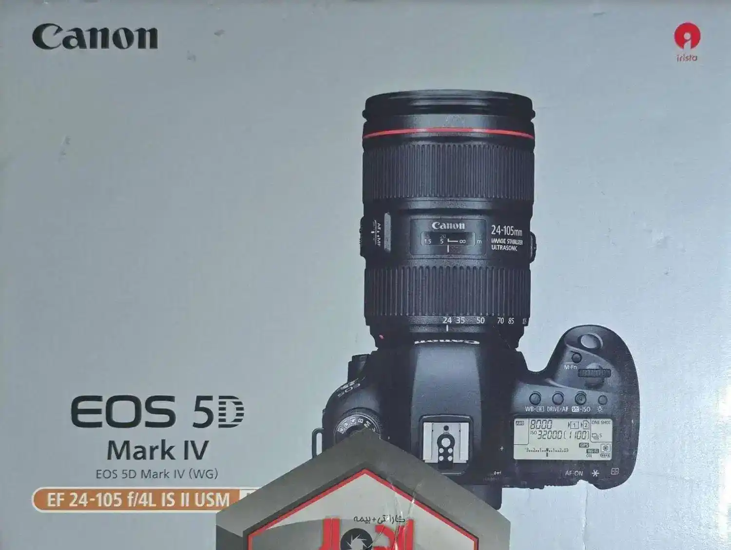 5d mark 4 + 24-105 type2 usm آکبند دست دو