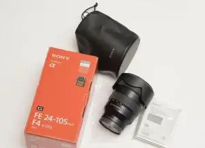 لنز سونی Sony 24.105آنباکسی+معاوضه+اقساط دست دوم