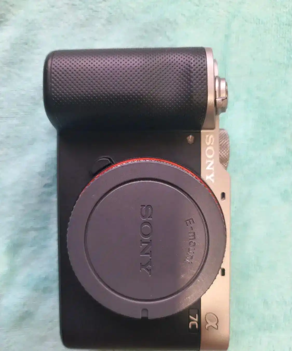 دوربین sony a7c با تمام وسایل دست دو