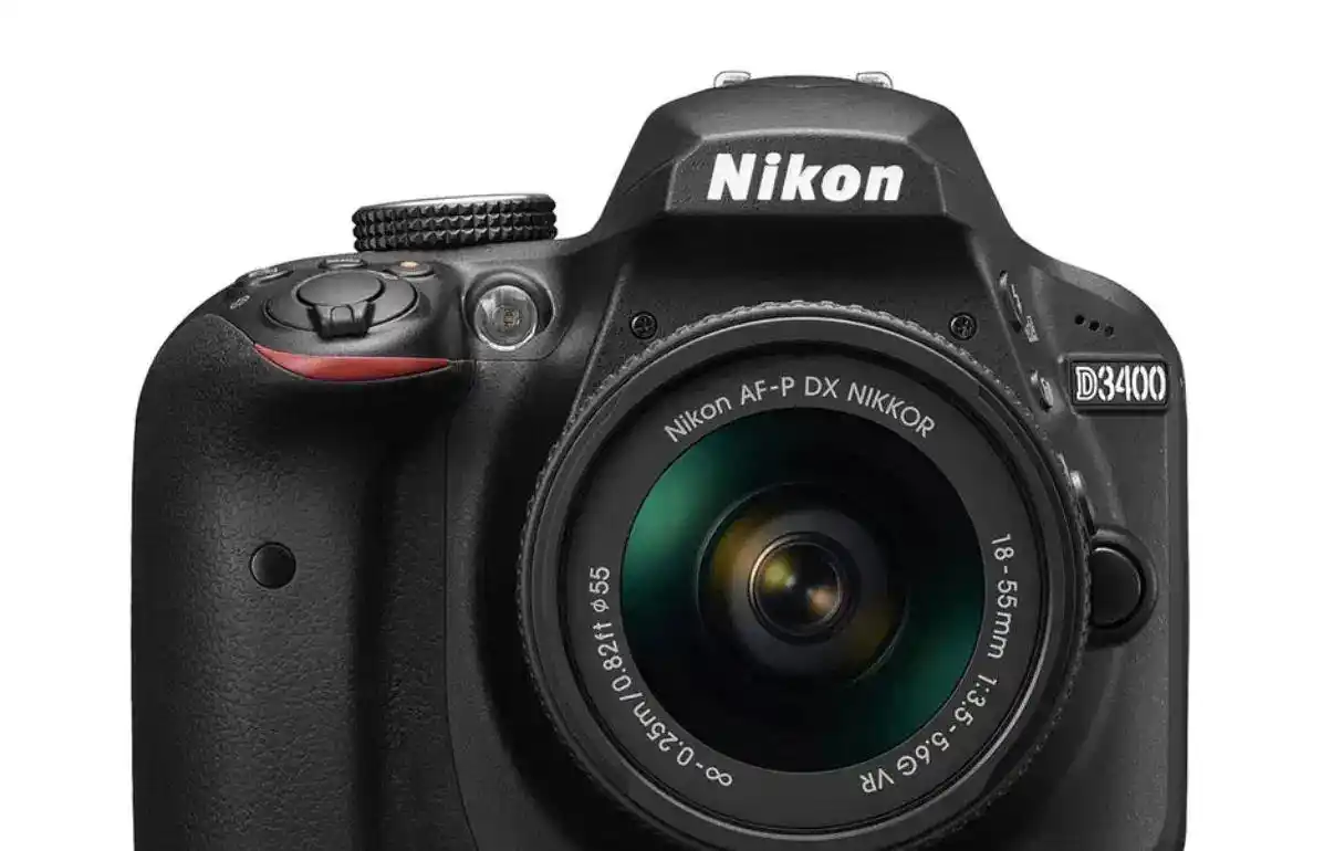 دوربین نیکون d3400 دست دو